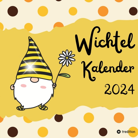 Monatskalender 2024 Wichtel Kalender 2024 mit inspirierenden Zitaten Jahresübersicht, Geschenk zum Wichteln Weihnachten Adventszeit Nikolaustag Wichtelzeit - Millie Meik