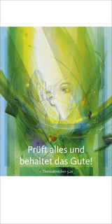 Jahreslosung Münch 2025, Faltkarte mit Betrachtung (10er-Set) - Münch, Eberhard