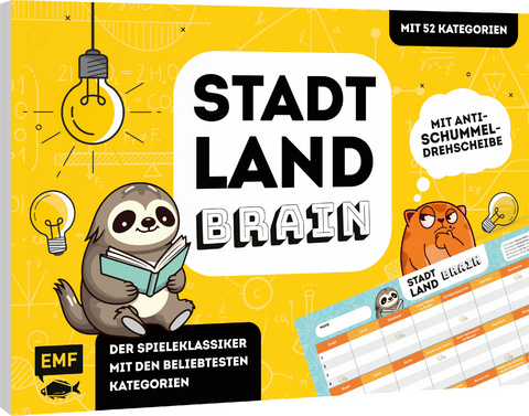 Stadt, Land, Brain - Der Spieleklassiker mit den beliebtesten Kategorien