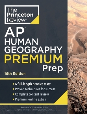 Princeton Review AP Human Geography Premium Prep -  Princeton Review