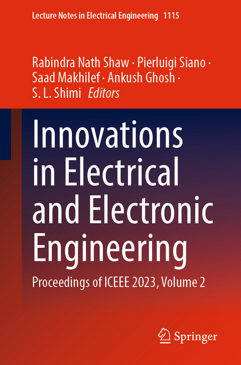Innovations in Electrical and Electronic Engineering - 