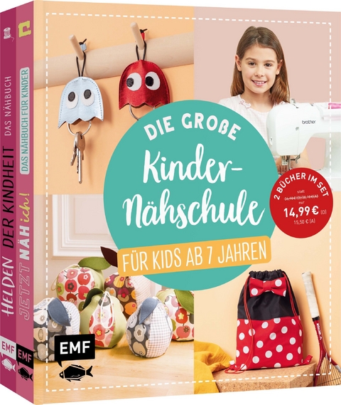 Die große Kinder-Nähschule für Kids ab 7 Jahren - Karin Moslener, Michaela Drosten,  delari, Swantje Lindemann