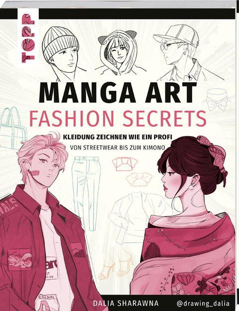 Manga art fashion secrets - Dalia Sharawna