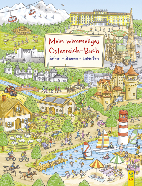 Mein wimmeliges Österreich-Buch - Edith Thabet