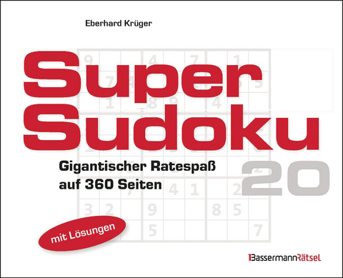 Supersudoku 20 (5 Exemplare à 3,99 €) - Eberhard Krüger