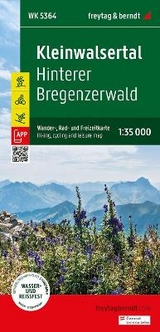 Kleinwalsertal, Wander-, Rad- und Freizeitkarte 1:35.000, freytag & berndt, WK 5364 - 