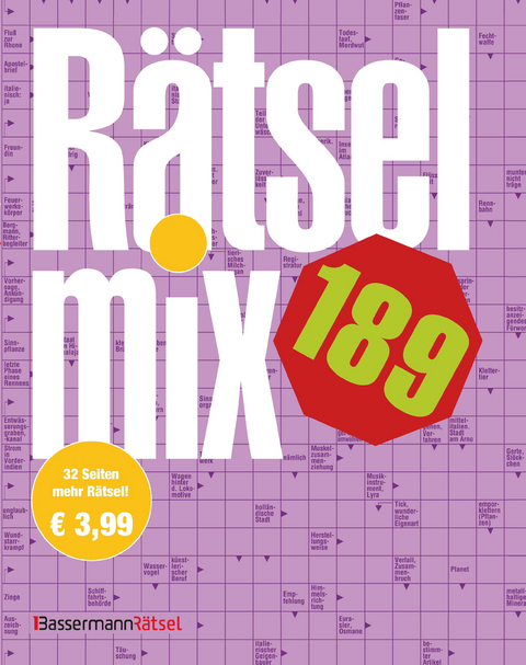 Rätselmix 189 (5 Exemplare à 3,99 €) - Eberhard Krüger