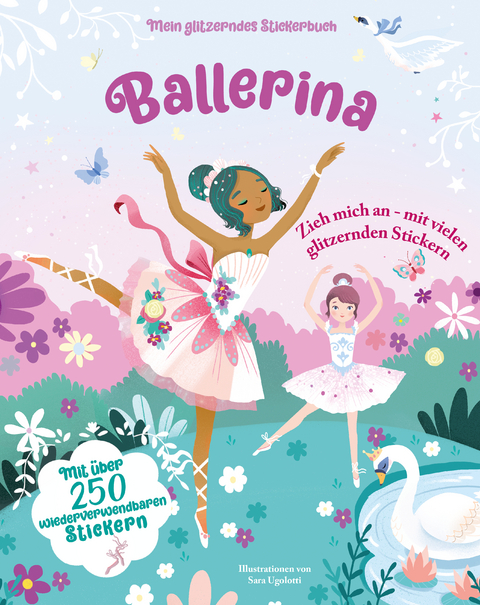 Ballerina (Mein glitzerndes Stickerbuch) - 