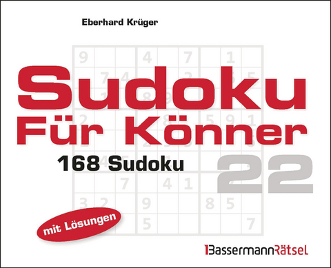 Sudoku für Könner 22 (5 Exemplare à 2,99 €) - Eberhard Krüger