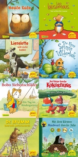 Pixi-8er-Set 297: Pixis liebste Kinderbuch-Helden (8x1 Exemplar) -  diverse