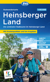 BVA Radwanderkarte Heinsberger Land 1:50.000, mit Knotenpunkten, reiß- und wetterfest, GPS-Tracks Download, E-Bike geeignet - 