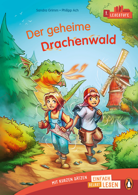 Penguin JUNIOR – Einfach selbst lesen: Der geheime Drachenwald - (Lesestufe 1) - Sandra Grimm
