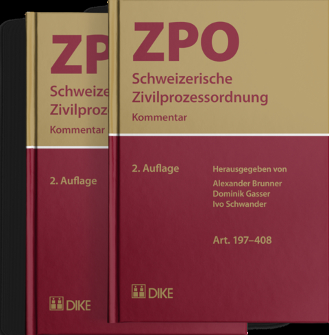 Schweizerische Zivilprozessordnung (ZPO) - 