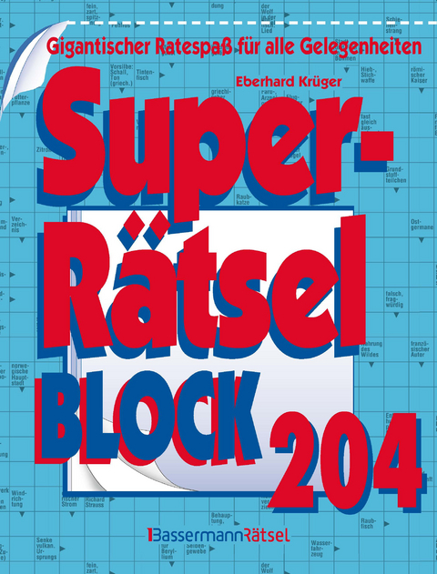 Superrätselblock 204 (5 Exemplare à 4,99 €) - Eberhard Krüger