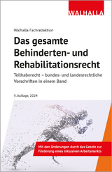 Das gesamte Behinderten- und Rehabilitationsrecht -  Walhalla Fachredaktion