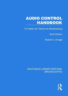 Audio Control Handbook - Robert S. Oringel