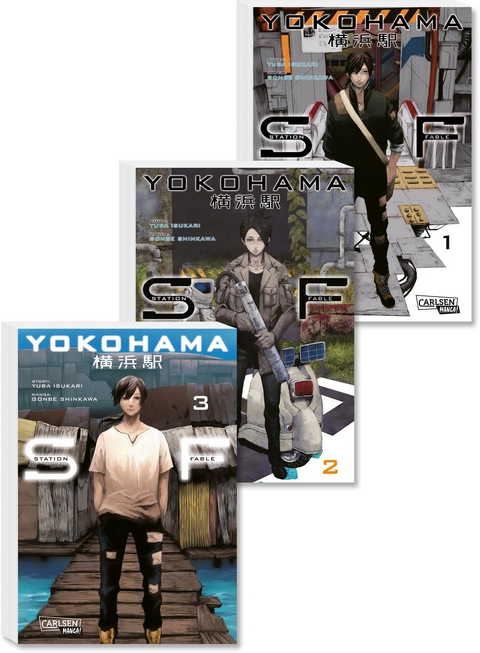 Yokohama Station Fable Komplettpack 1–3 - Gonbe Shinkawa, Yuba Isukari