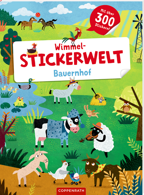 Wimmel-Stickerwelt – Bauernhof