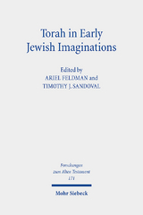 Torah in Early Jewish Imaginations - 