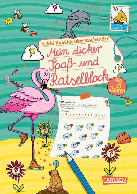 Rätselspaß Grundschule: Mein dicker Spaß- und Rätselblock - Nikki Busch