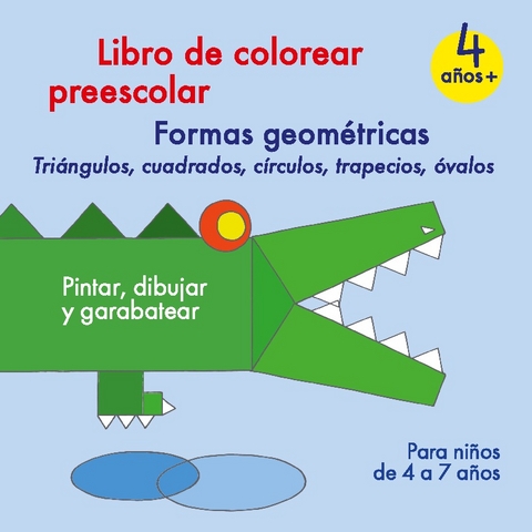 Libro de colorear preescolar - Formas geomÃ©tricas - Victoria Isabella