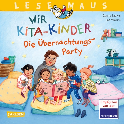 LESEMAUS 166: Wir KiTa-Kinder - Die Übernachtungs-Party - Sandra Ladwig
