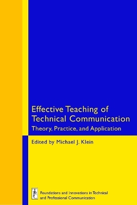 Effective Teaching of Technical Communication - 