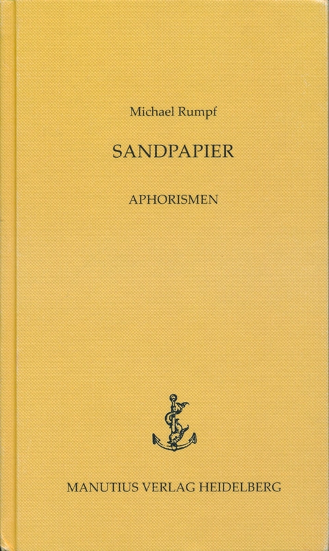 Sandpapier - Michael Rumpf