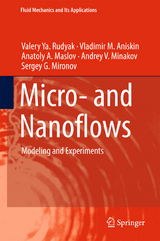 Micro- and Nanoflows - Valery Ya. Rudyak, Vladimir M. Aniskin, Anatoly A. Maslov, Andrey V. Minakov, Sergey G. Mironov