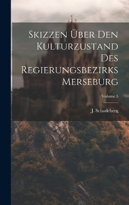 Skizzen Über Den Kulturzustand Des Regierungsbezirks Merseburg; Volume 3 - J Schadeberg