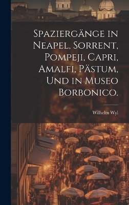 Spaziergänge in Neapel, Sorrent, Pompeji, Capri, Amalfi, Pästum, und in Museo Borbonico. - Wilhelm Wyl