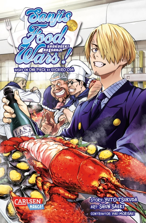 Sanjis Food Wars - Eiichiro Oda, Shun Saeki, Yuki Morisaki, Yuto Tsukuda