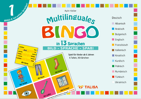 Multilinguales BINGO in 13 Sprachen (Nr.1) - Aylin Keller