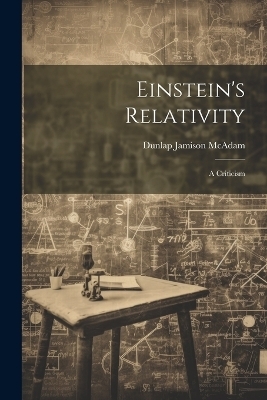 Einstein's Relativity - Dunlap Jamison McAdam