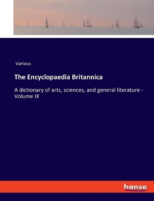 The Encyclopaedia Britannica -  Various