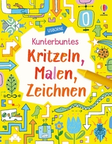 Kunterbuntes Kritzeln, Malen, Zeichnen