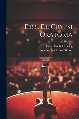 Diss. De Crypsi Oratoria - 