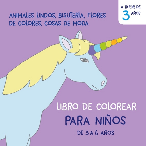 Libro de colorear para niÃ±os de 3 a 6 aÃ±os - Victoria Isabella