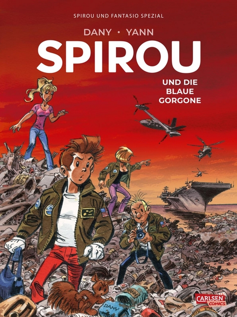 Spirou und Fantasio Spezial 42: Spirou und die blaue Gorgone -  Yann