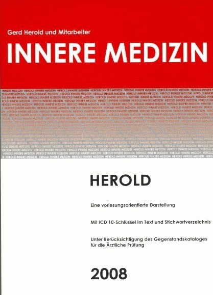 Innere Medizin 2008 - Gerd u.a. Herold