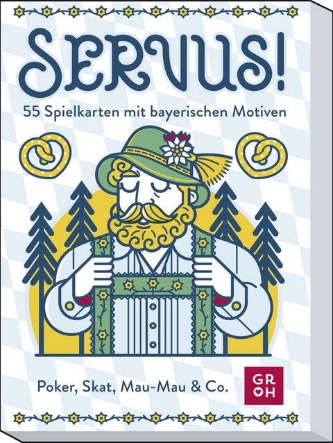 Servus! 55 Spielkarten mit bayerischen Motiven - 