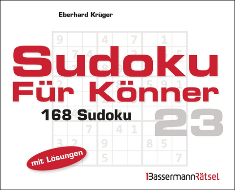 Sudoku für Könner 23 (5 Exemplare à 2,99 €) - Eberhard Krüger