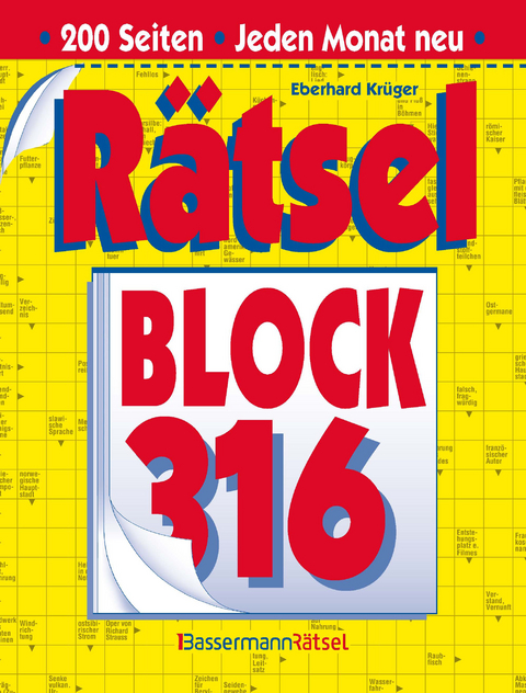 Rätselblock 316 (5 Exemplare à 2,99 €) - Eberhard Krüger