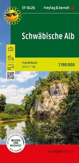 Schwäbische Alb, Freizeitkarte 1:170.000, freytag &amp; berndt