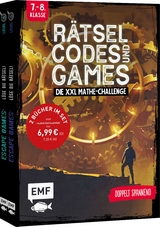 Rätsel, Codes und Games – Die XXL Mathe-Challenge für die 7. und 8. Klasse - Arnaud Durand, Julien Durand, Olivier Lefebvre, Jean-Baptiste Civet
