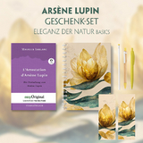 Die Verhaftung von d’Arsène Lupin - Geschenkset (Buch + Audio-Online) + Eleganz der Natur Schreibset Premium - Maurice Leblanc