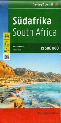 Südafrika, Straßenkarte, 1:1.500.000, freytag & berndt