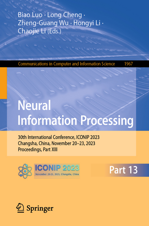 Neural Information Processing - 