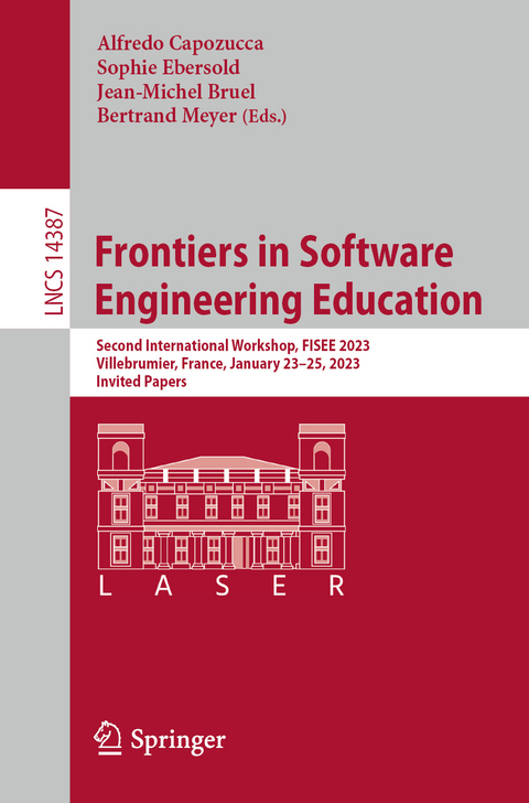Frontiers in Software Engineering Education - 