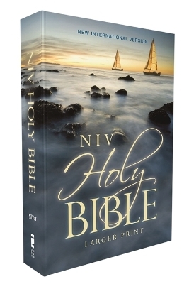 NIV, Holy Bible, Larger Print, Economy Edition, Paperback, Blue, Comfort Print -  Zondervan